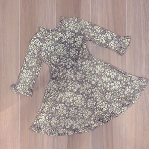 Gold Cheetah dress. Art Class. Size 4/5.